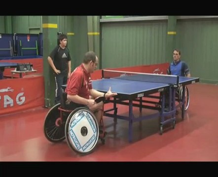 Handisport Christophe RAUX 1ér tour interrégional 1ér match