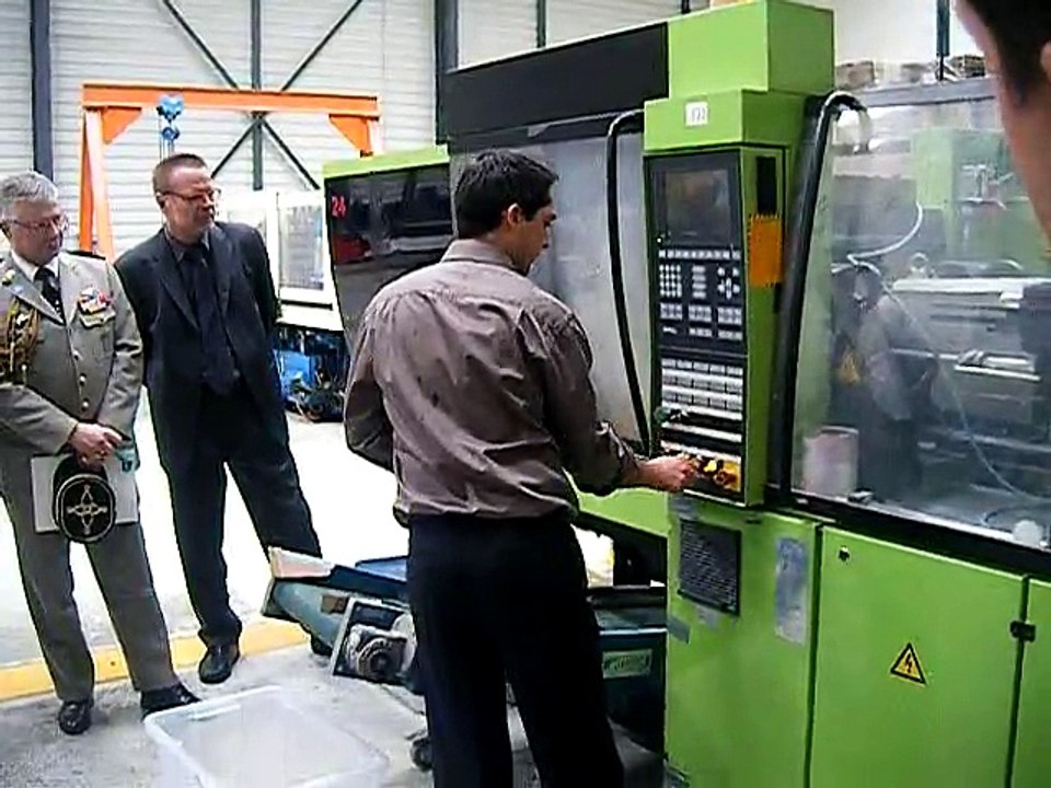 Inauguration de la société Végéplast à Tarbes