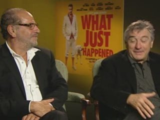 Robert De Niro squirms during quick fire round