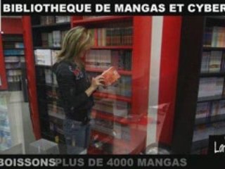 Bibliothèque de manga et cyber café : TOKYO CAFE
