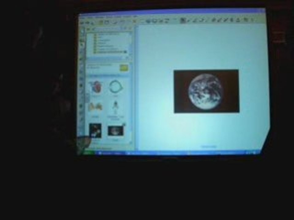 Présentation du tableau blanc interactif