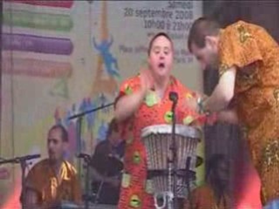 TERANGA au Défistival (Handicap musique 78 groupe musique handicapés