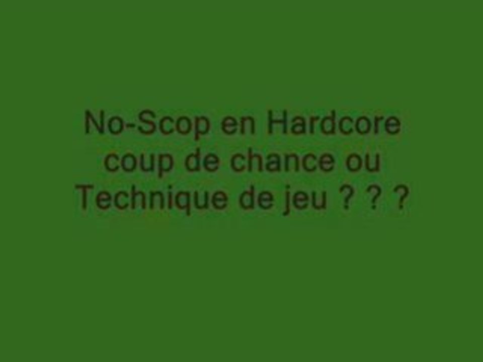 Sniper No-Scop