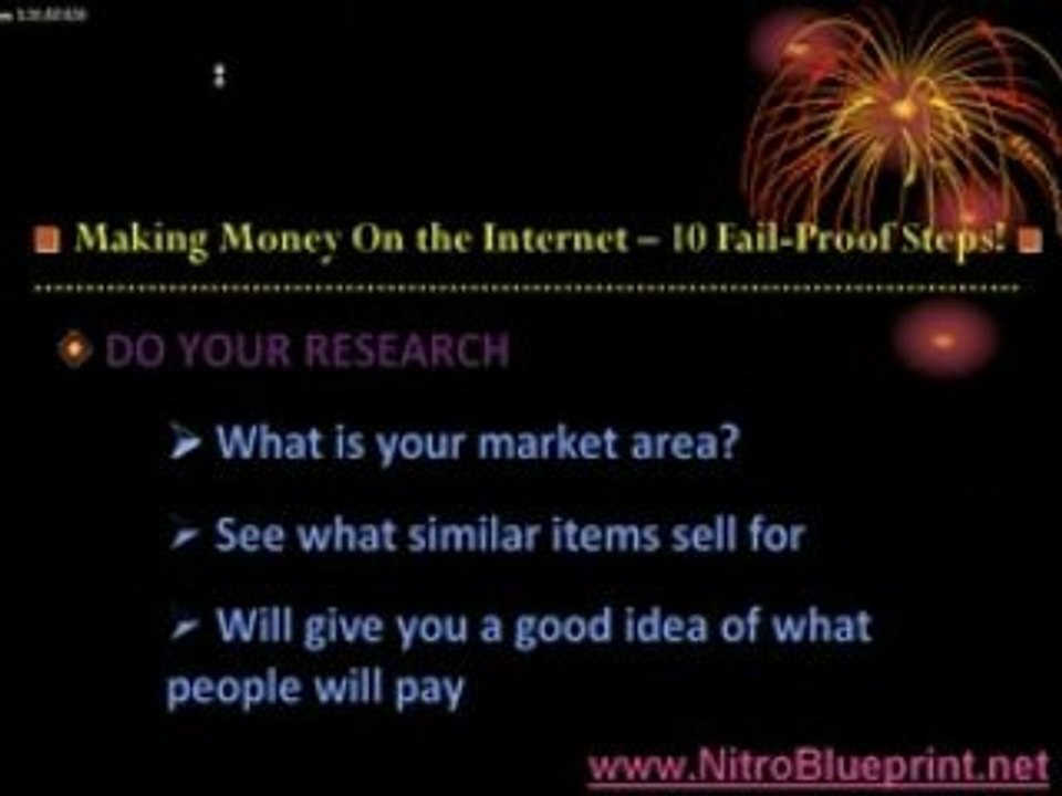 Making Money on the Internet in 10 Steps