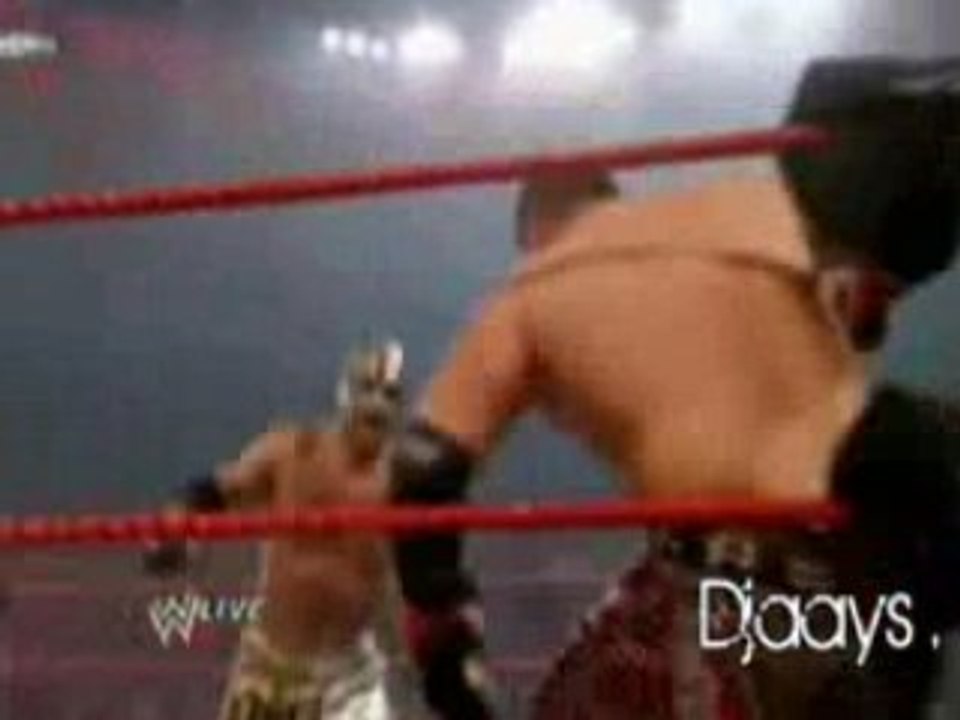 HBK & Rey Mysterio vs John Morrison & The Miz 11/24/08