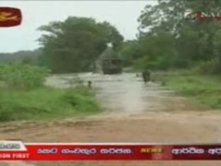 Troops advance amidst heavy rains. Wanni Operation 25 th of