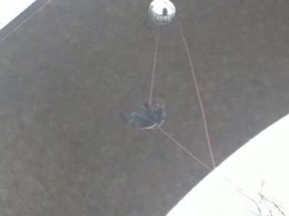 Descente en rappel Viaduc fauvettes - Alion puit