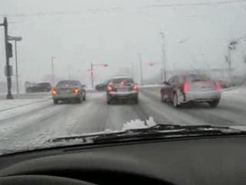 Première tempête de neige de l'hiver (2)