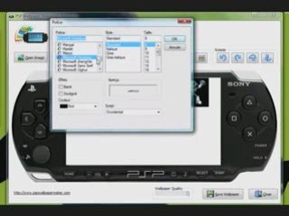 PSP Wallpaper Maker [wwww.planetepsp.fr]