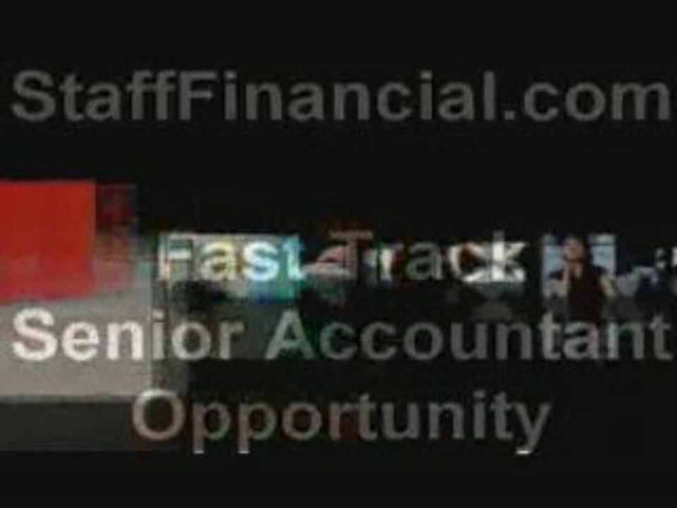 Staff Financial - Senior Accountant Opportunity Atlanta