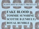 Scion House Party December Presents Fake Blood