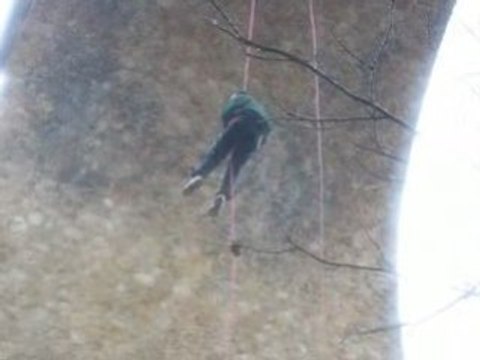 Descente en rappel Viaduc fauvettes - Minuipile puit