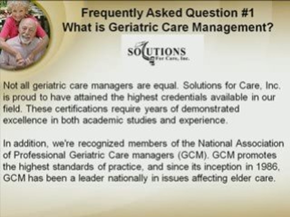 Elder Care Management Jacksonville Florida