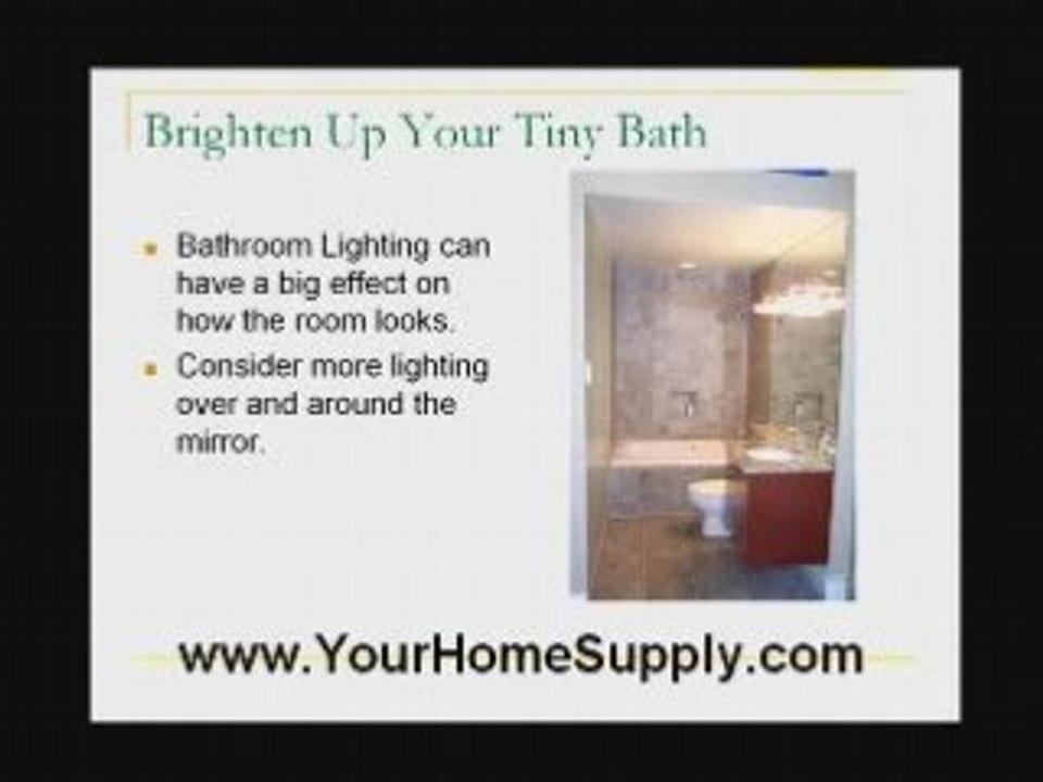 Tips to Make Your Bathroom Appear Larger
