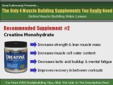 Supplements For Bodybuilding