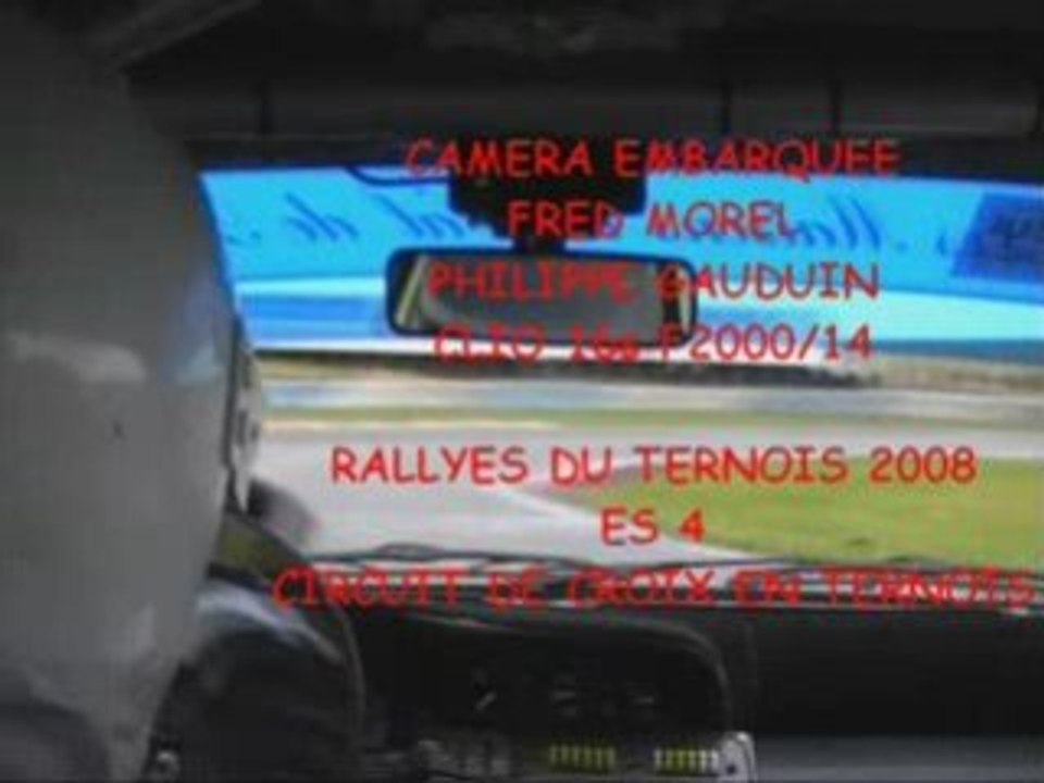 CAM EMBARQUEE CIRCUIT JRT TERNOIS 2008