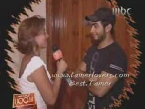 NEW Tamer Hosny interview in SCOOP 2008 (Great)