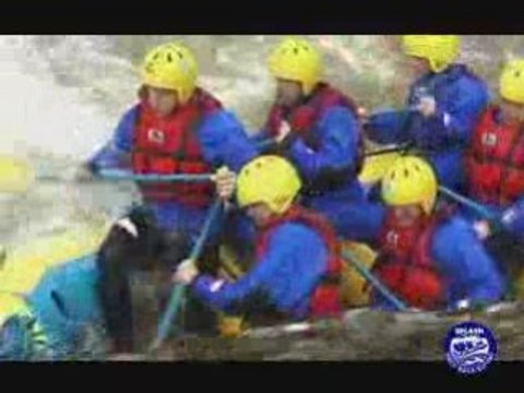 White water Rafting River Orchy Scotland