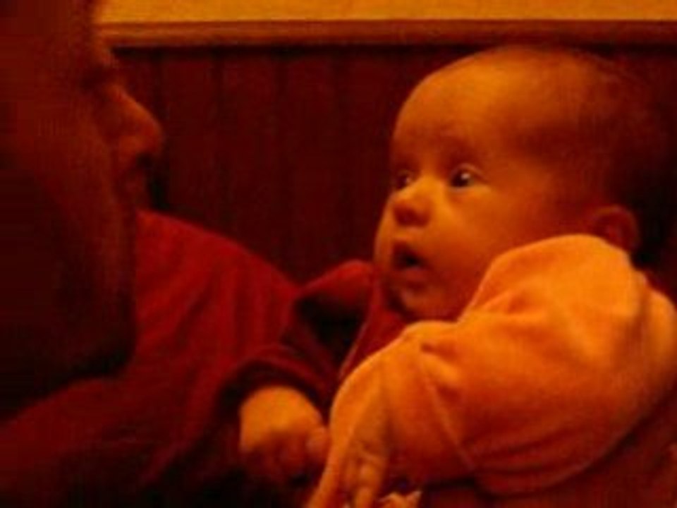 La puce et son papa