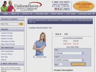 Buy Cheap Landau Uniforms