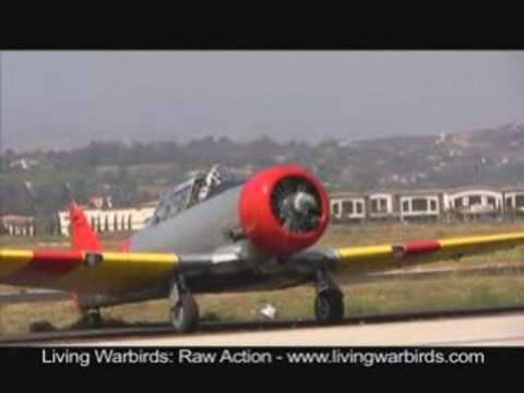 North American SNJ-4 - Living Warbirds: Raw Action