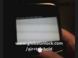 Unlock Airtel Blackberry BOLD 9000 India - globalunlock.com