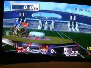 SSBB home run smash lol