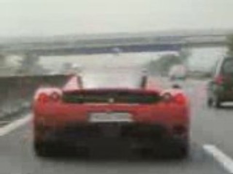 Alfa Romeo 147 vs Ferrari Enzo,Ferrari F430 e Maserati MC12
