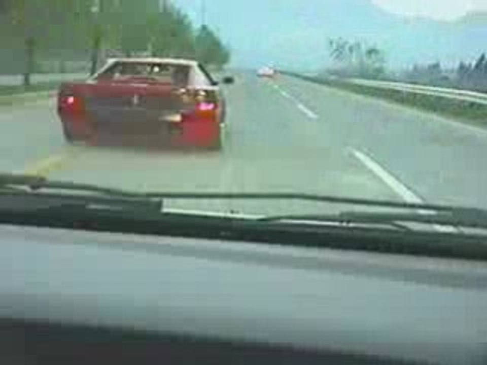 Ferrari Testarossa vs. Subaru Impreza