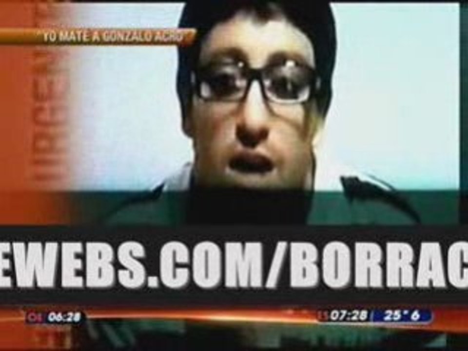 CONFIESA EL ASESINO DE GONZALO ACRO (ARIEL "EL COLO" LUNA)