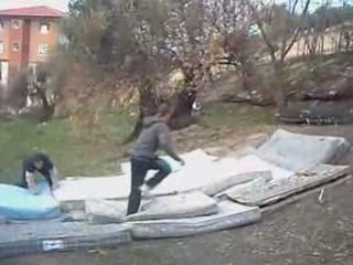 un dia de cachondeo en los colchones... xD