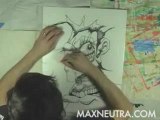 Street Portrait Artists | Live Street Painting Max Neutra
