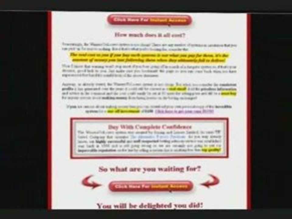 Horse Racing Laying System (WinnersToLosers)