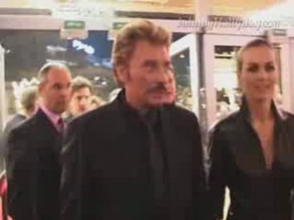 Rencontre Mylène Farmer et Johnny NRJ MUSIC AWARDS