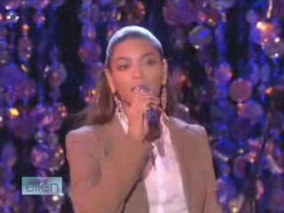 Beyoncé Flaws and all Live Ellen Degeneres NOV.2008