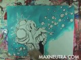 Live Painting Max Neutra | Street Art Live Performance Art