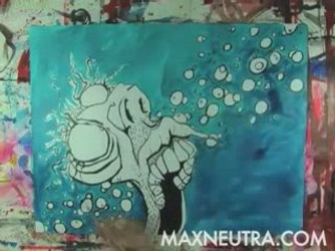 Gonzo Artist Ralph Steadman Inspired Artist Max Neutra