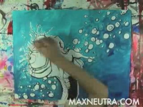Gonzo Artist Ralph Steadman Inspired Artist Max Neutra