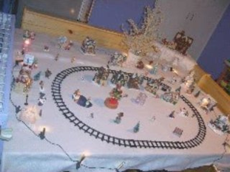 Montage du village de noel 2008