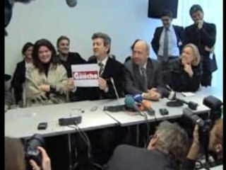Conférence de presse sur le Parti de Gauche 2008/11