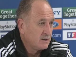 Réaction de Luiz Felipe Scolari après Bordeaux-Chelsea
