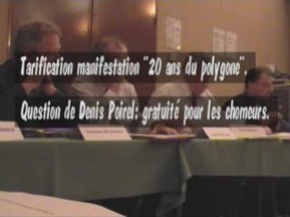 081124 20 ans du polygone et gratuité pour chomeurs