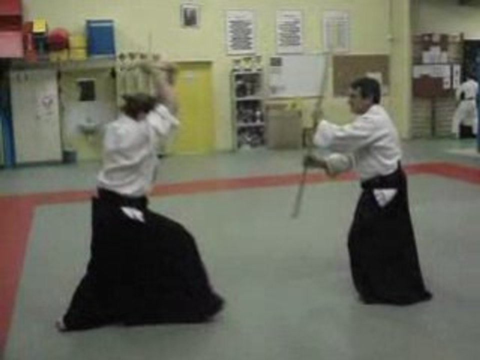 Aïkido - Christian Mouza 24 - Kata de Jo & Boken