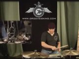 Drum Groove Solo Lesson: Minus some drums