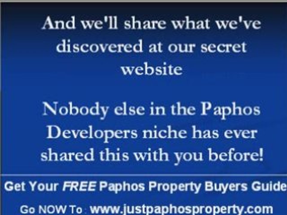 Paphos Estate Agents