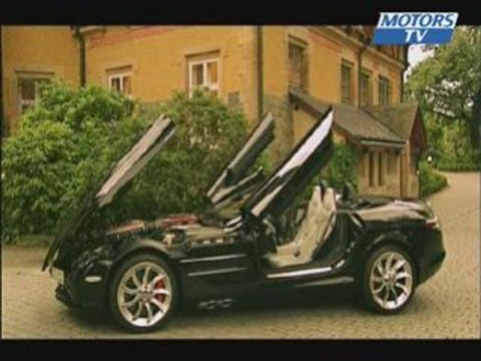 Essai auto Mercedes SLR Mc Laren Roadster