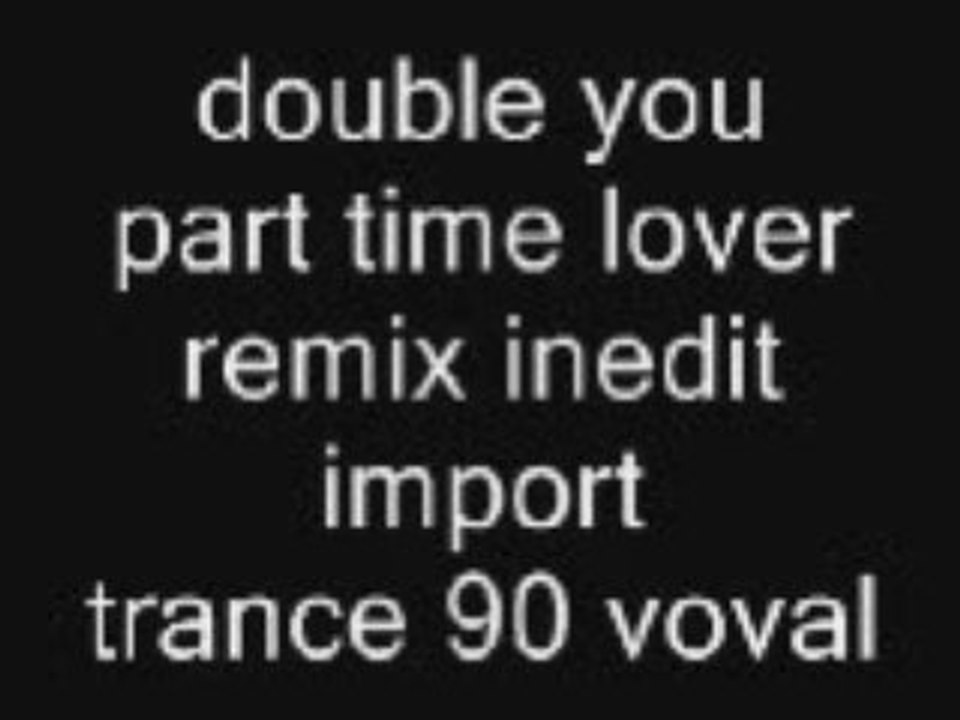 Double you