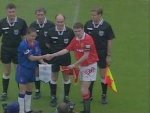 Manchester United-Chelsea FA Cup Final 1994 in Wembley