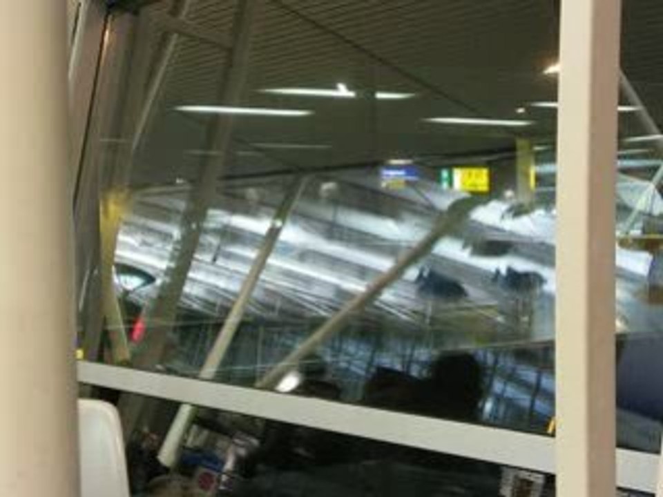 Airport reflections