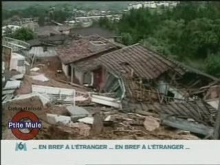 Brésil : glissements et mer de boue